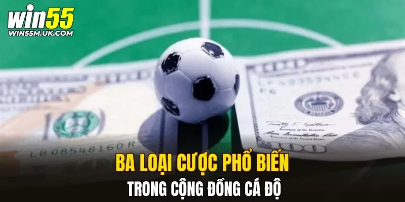 Ba loại cược phổ biến trong cộng đồng cá độ